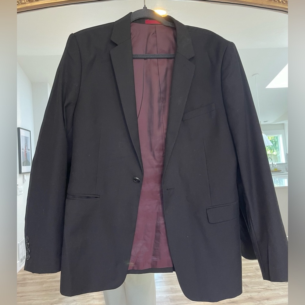 Men’s black Topman blazer